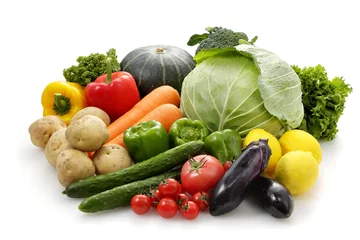 Küchenrückwand glas motiv Gemüse Gemüseset Gemüseset