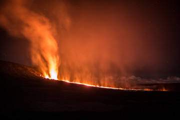 Fototapeta na wymiar Volcan Piton de La Fournaise