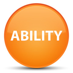 Ability special orange round button