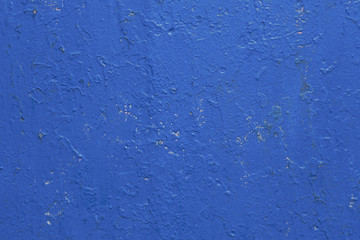 bright blue texture concrete wall