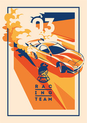 Burnout car, Japanese drift sport, Street racing © labitase