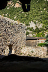 Promenade sur les remparts du village de Villefranche de Conflent