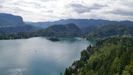 Naklejka na ściany i meble Slovenia Lake Bled