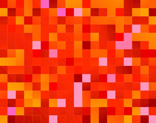 Abstract Pixilated Graphic