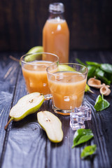 cold pear drink