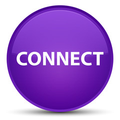 Connect special purple round button