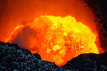 Masaya volcano active lava lake Nicaragua