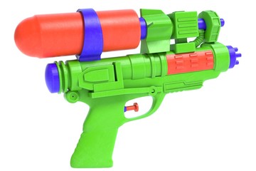 3d illustration of a water gun