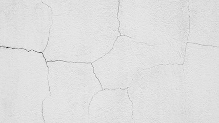 crack white wall background