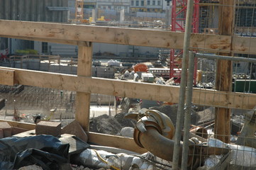 Stadt im Umbruch. Baustelle bringt Bewegung