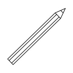 pencil school isolated icon