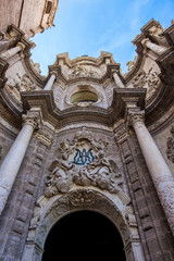 The historical center of the Valencia city, Spain