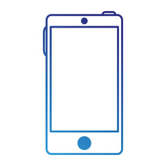 smartphone device isolated icon