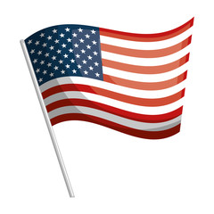 Fototapeta premium united states of america flag