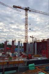 Baustelle Beton