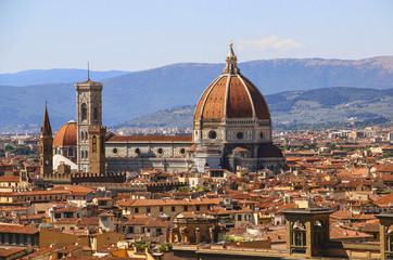 Fototapeta premium Cathedral Santa Maria del Fiore in Florence, Italy
