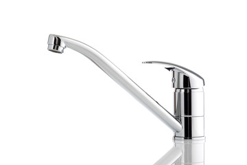 Kitchens hot and cold water faucet