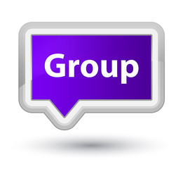 Group prime purple banner button