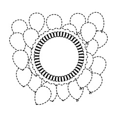 party balloons air decoration