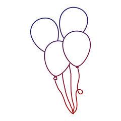 party balloons air decoration