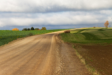 Fototapeta na wymiar Country landscape.