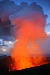 Masaya active volcano lava lake Nicaragua