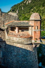 Promenade dans les remparts du village de Villefranche de Conflent