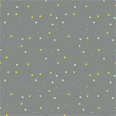 Seamless pattern stars Vector illustration.