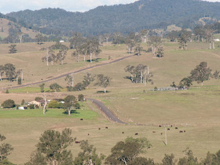 Fototapeta na wymiar Road the Australias outback
