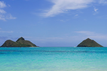 Fototapeta premium two islands Kailua HI