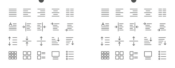 Edit text Pixel Perfect Well-crafted Vector Thin Line Icons 48x48 Ready for 24x24 Grid for Web Graphics and Apps with Editable Stroke. Simple Minimal Pictogram