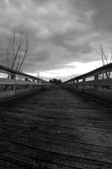 Obraz premium Abandoned Bridge