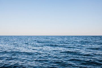 Fototapeta na wymiar Black Sea in Odessa from yacht
