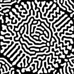 Seamless brushpen textile doodle pattern grunge texture