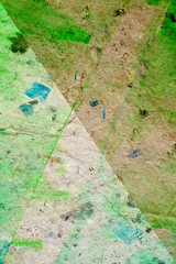 old recycled paper texture and colorful collage design - textured background
Vintage graphic...