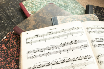 Alte Notenbl&auml;tter, Vintage