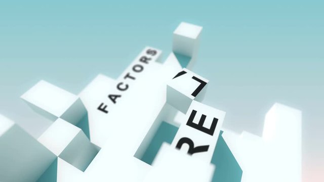 Loyalty Marketing words animated with cubes