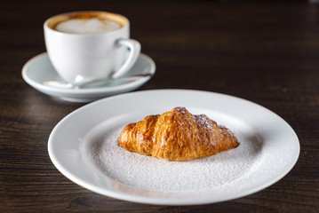 fresh croissant