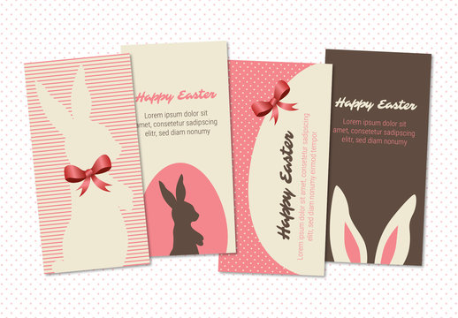 Easter Greeting Card Set