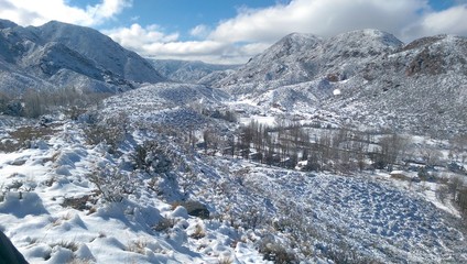 El salto, Potrerillos, Mendoza
