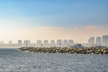 Obraz premium Punta del Este Cityscape