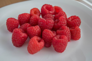 frambuesa fruto rojo