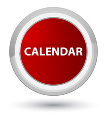 Calendar prime red round button