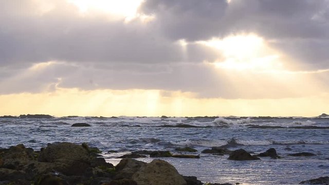 Atardecer en la Isla Mocha