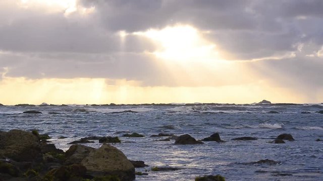 Atardecer en la Isla Mocha