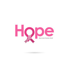 Breast Cancer October Awareness Month Campaign Background.Women health vector design.Breast cancer awareness logo design.Breast cancer awareness month icon.Realistic pink ribbon