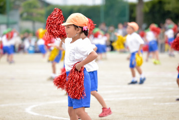 Naklejka premium 運動会