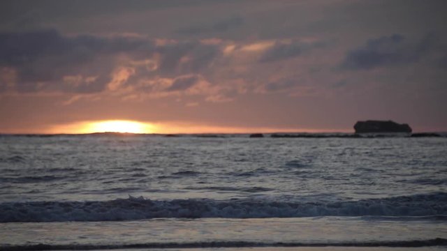 Atardecer en la Isla Mocha