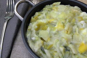 poireaux à la crème
