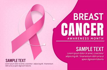 breast cancer awareness, vector design